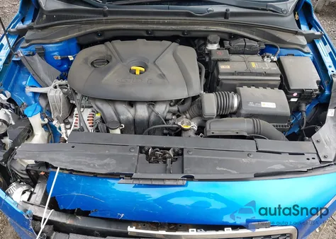 2018 Hyundai Elantra Gt from USA, damaged, VIN KMHH35LE7JU030388